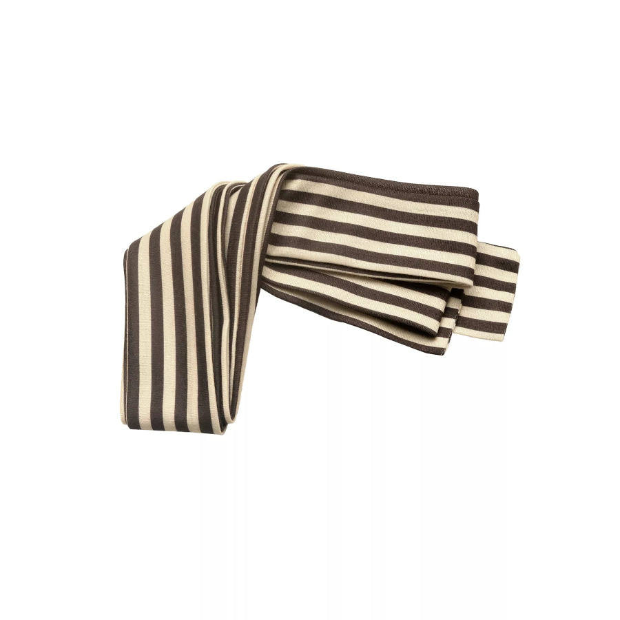 Striped Single Shoulder T-Shirt Apparel and Accessories