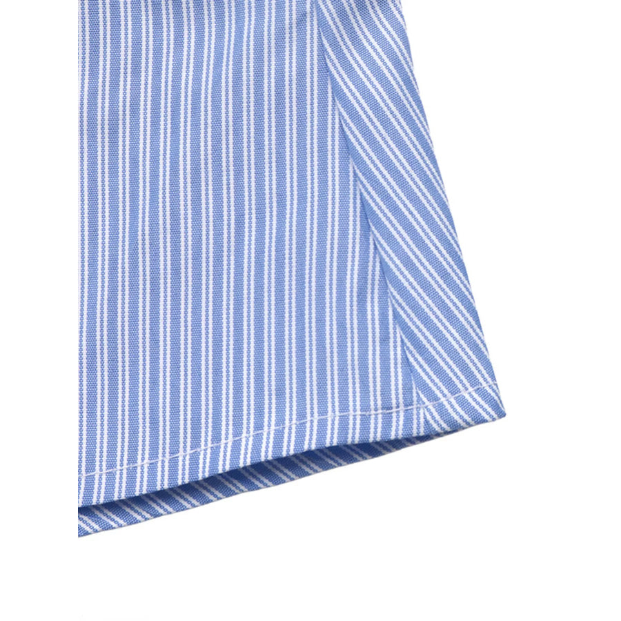 Striped Slim-Fit Button-Down Shirt Apparel and Accessories