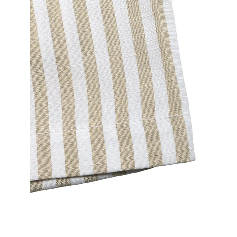 Striped Vest & Wide Leg Pants Set Apparel and Accessories