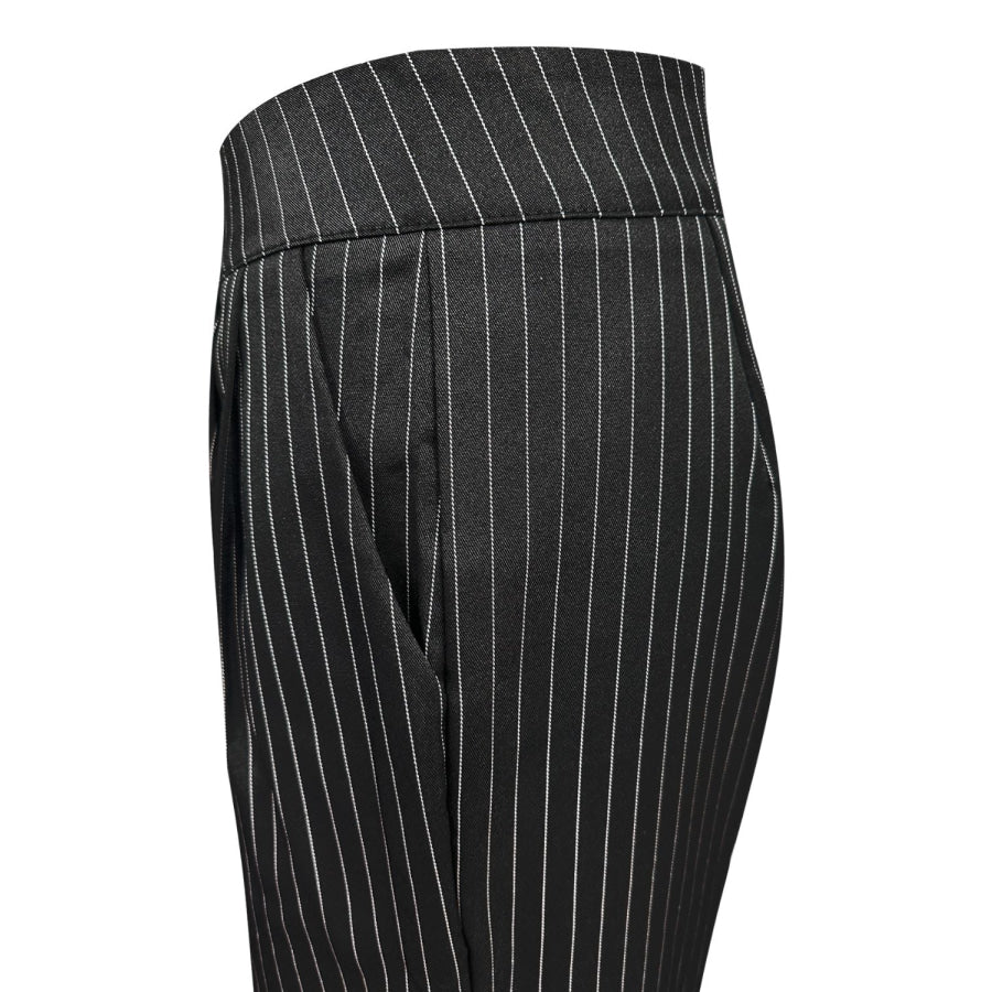 Striped Wide Leg Pants Apparel and Accessories