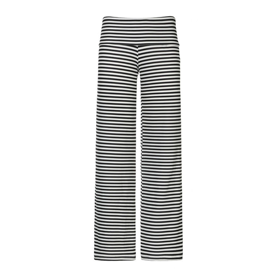 Striped Wide Leg Pants Apparel and Accessories