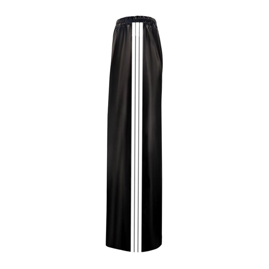 Striped Wide Leg Pants Apparel and Accessories