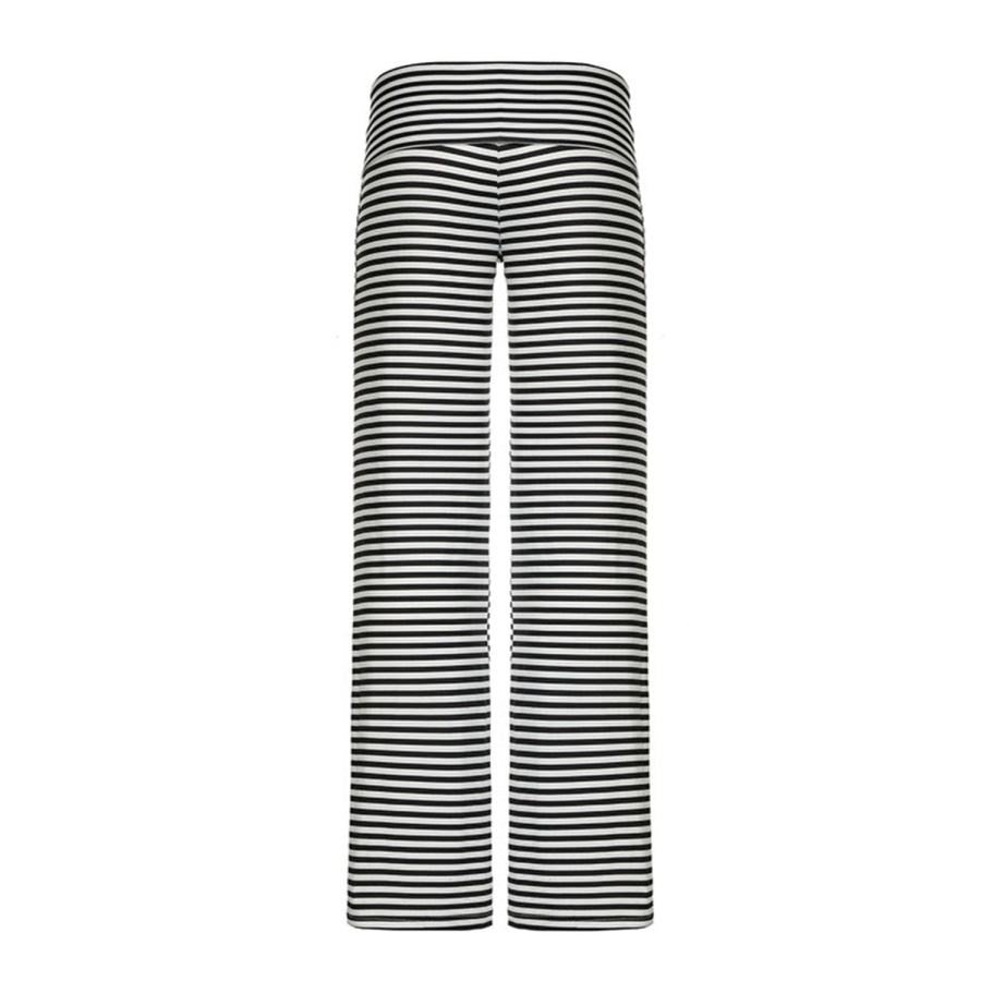 Striped Wide Leg Pants Apparel and Accessories