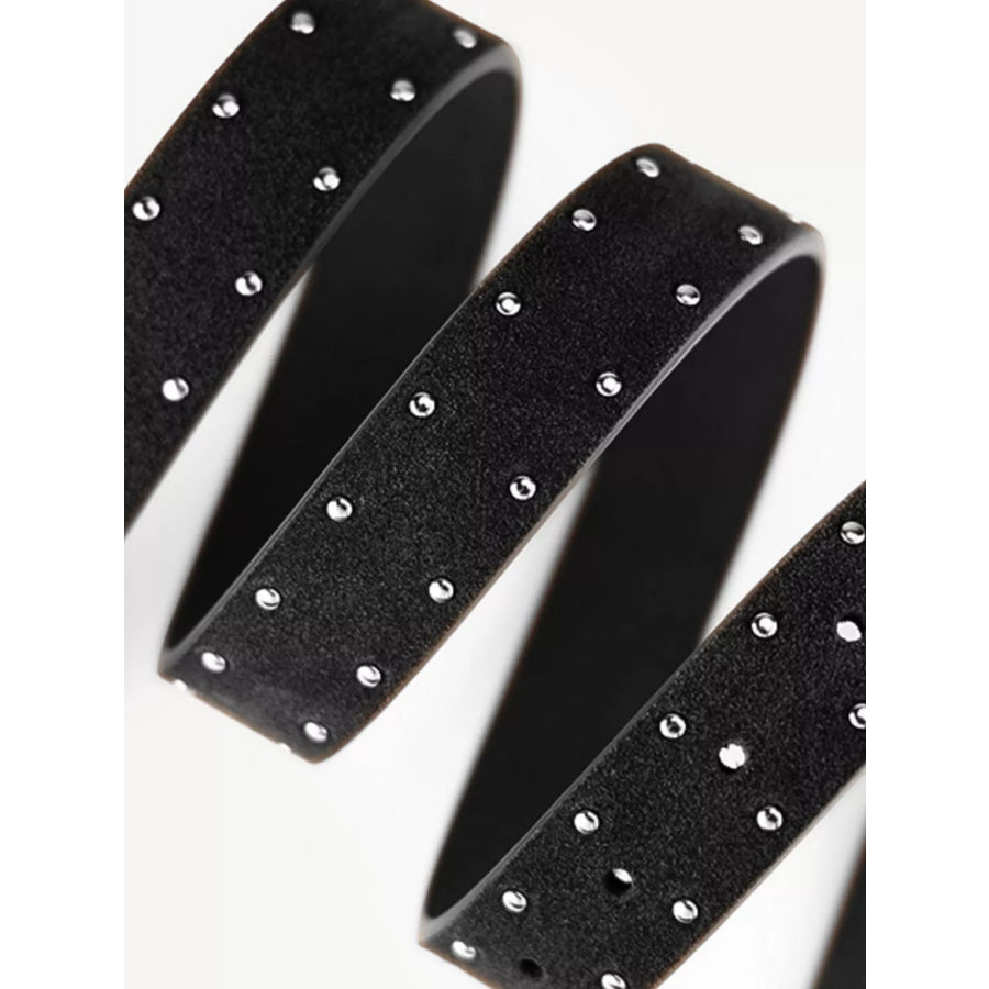 Studded Adjustable Belt Apparel and Accessories