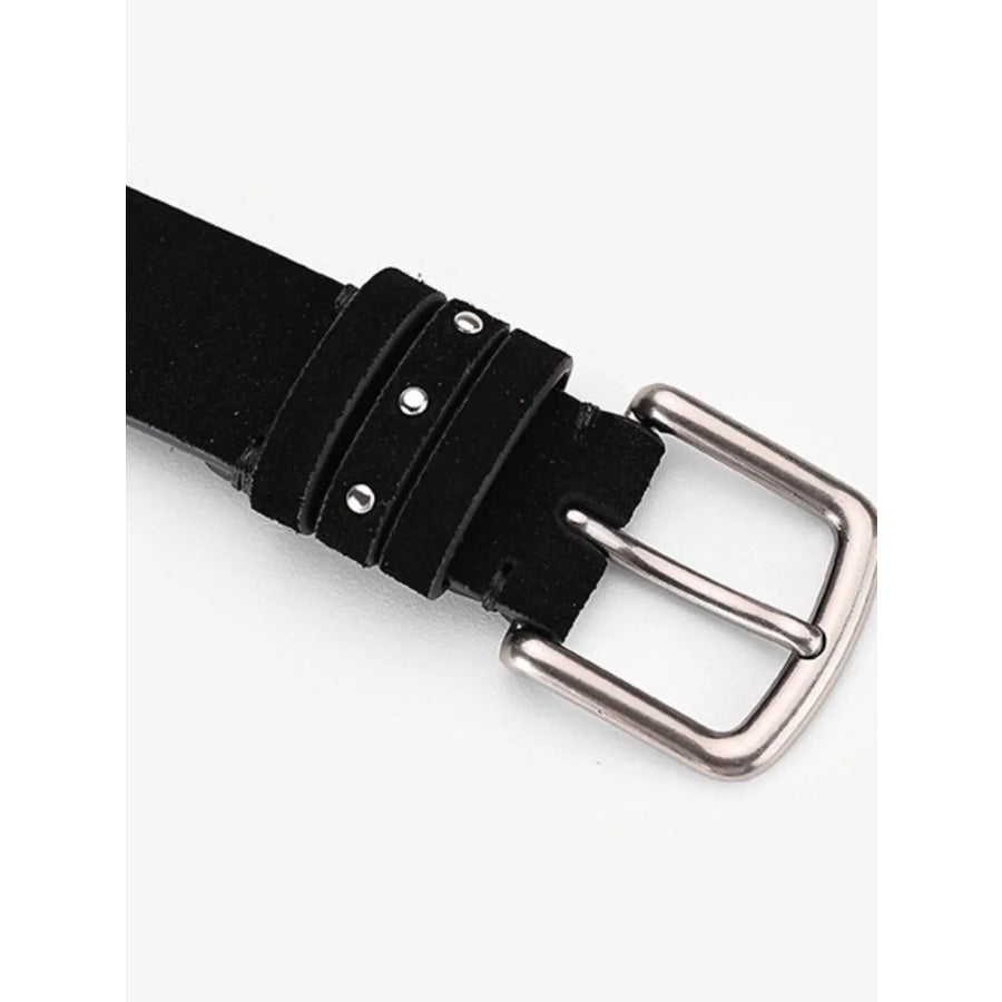 Studded Adjustable Buckle Belt Apparel and Accessories
