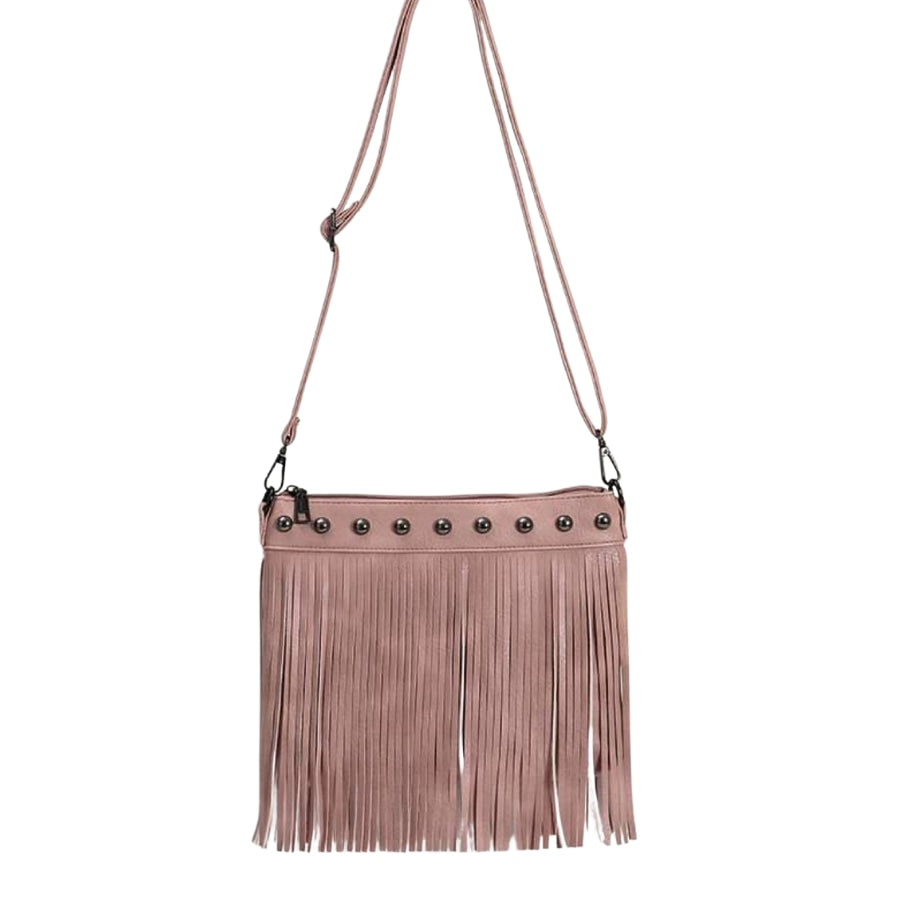 Studded Cowgirl Pink Purse WS 640 Handbags