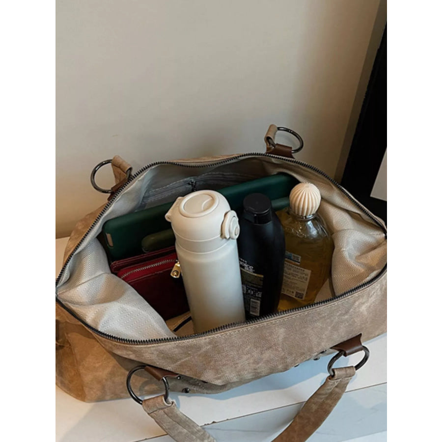 Studded Vintage-Style Handbag Apparel and Accessories