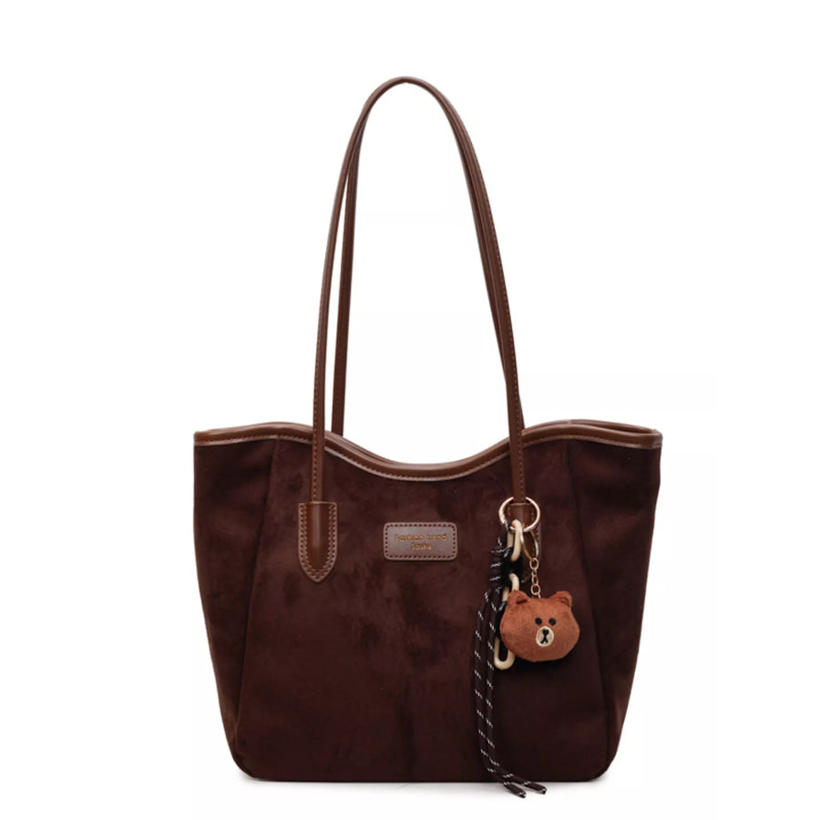Suede Casual Tote Bag Apparel and Accessories