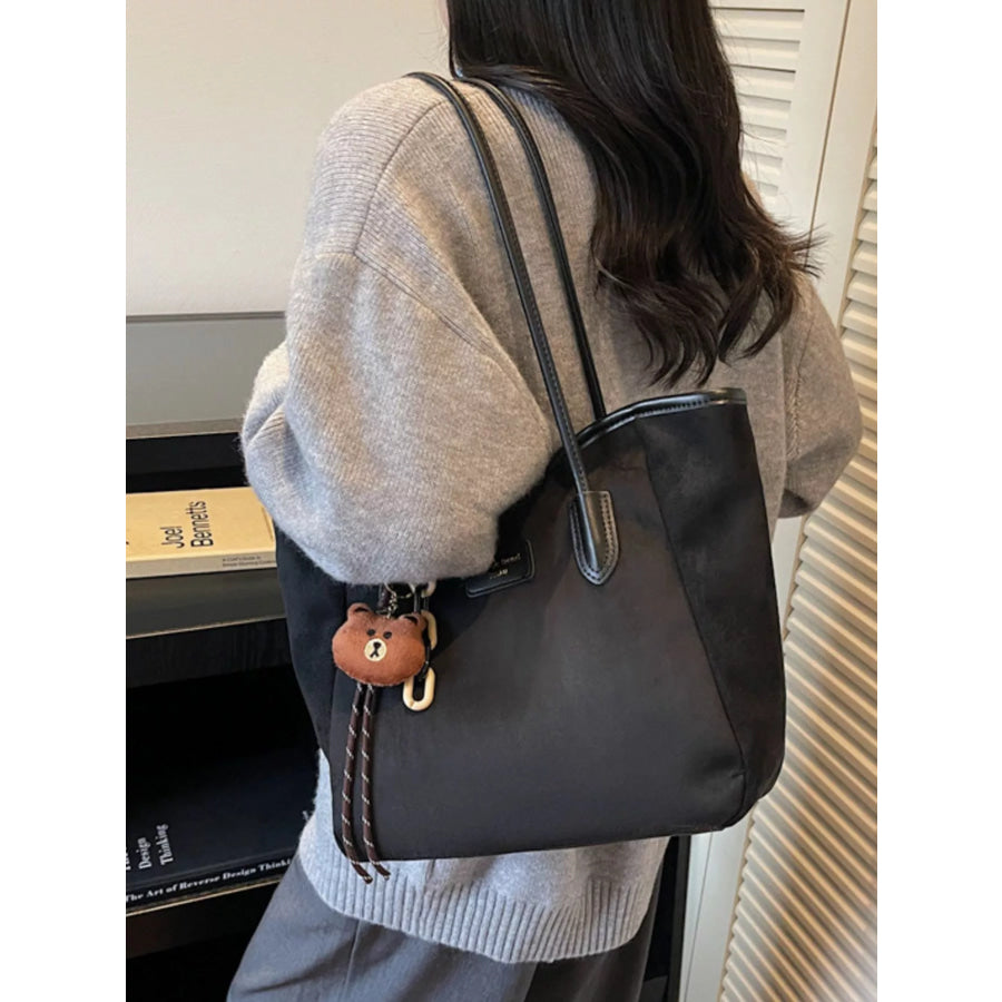 Suede Casual Tote Bag Apparel and Accessories