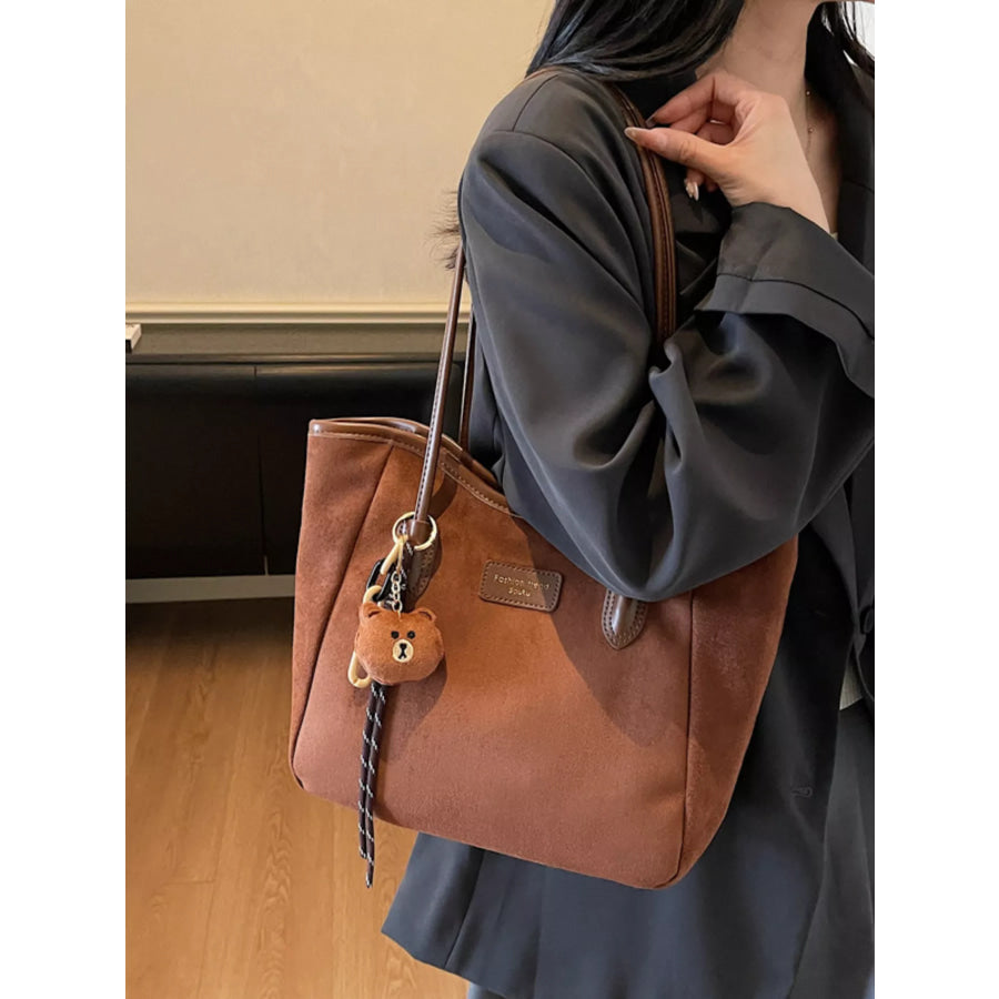 Suede Casual Tote Bag Apparel and Accessories