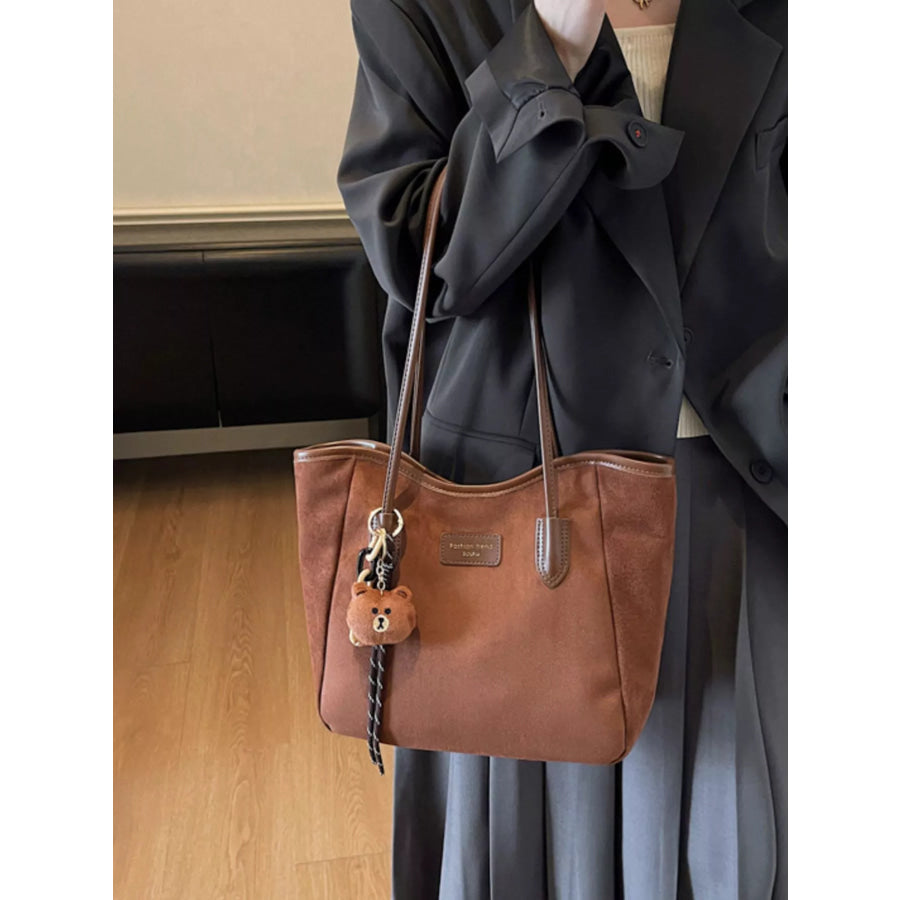 Suede Casual Tote Bag Apparel and Accessories