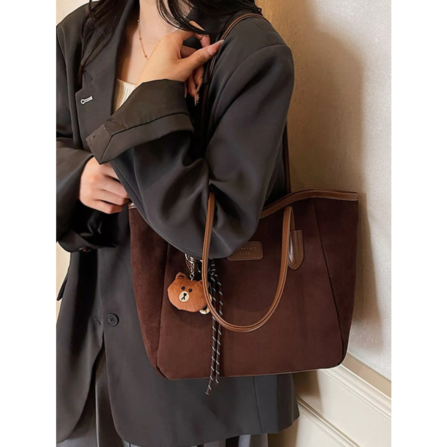 Suede Casual Tote Bag Apparel and Accessories