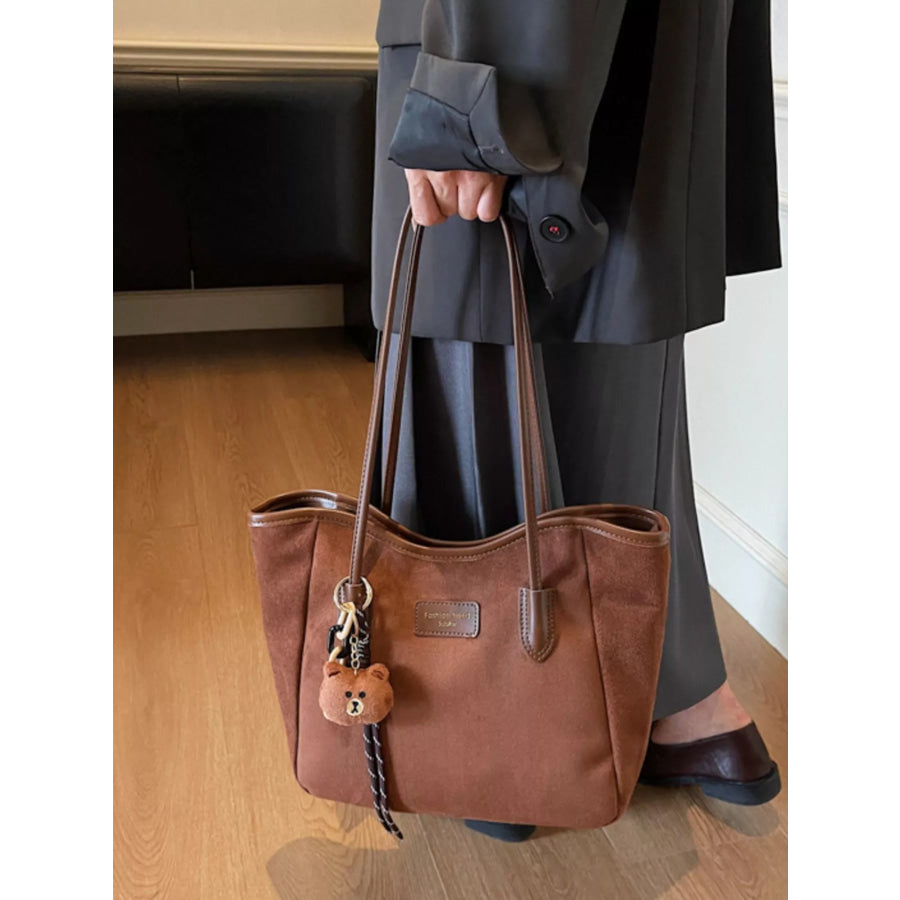 Suede Casual Tote Bag Apparel and Accessories
