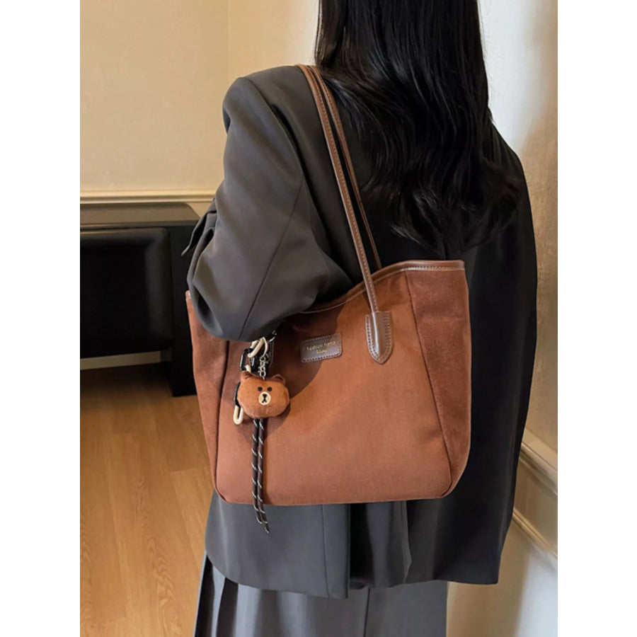 Suede Casual Tote Bag Apparel and Accessories