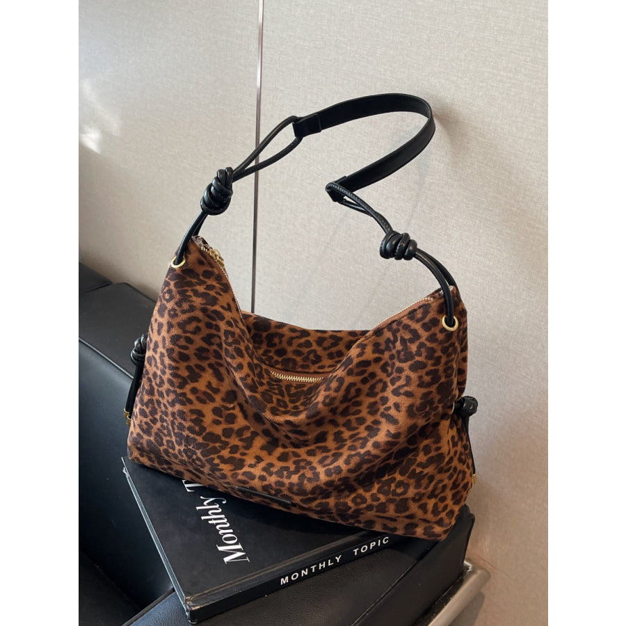 Suede Large Shoulder Bag Apparel and Accessories