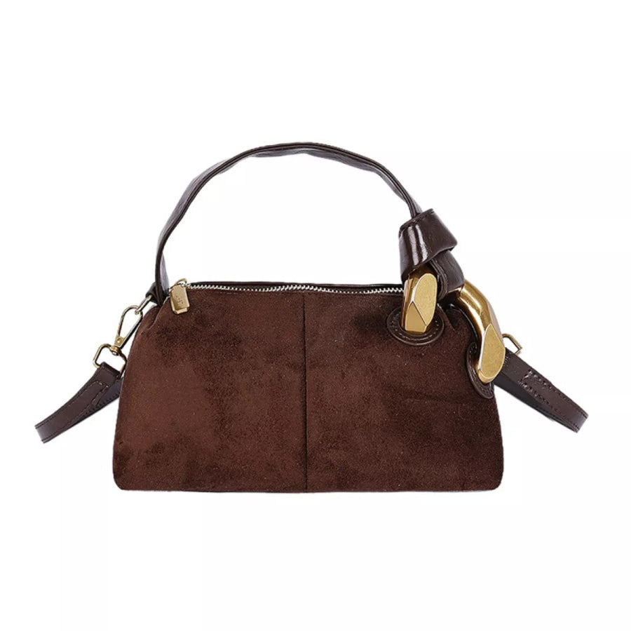 Suede Mini Crossbody Bag Apparel and Accessories