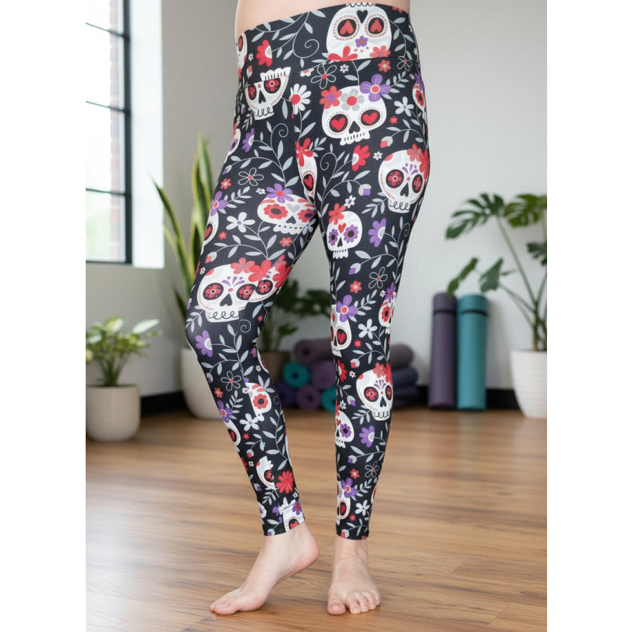 Sugar Skulls Leggings OS Leggings
