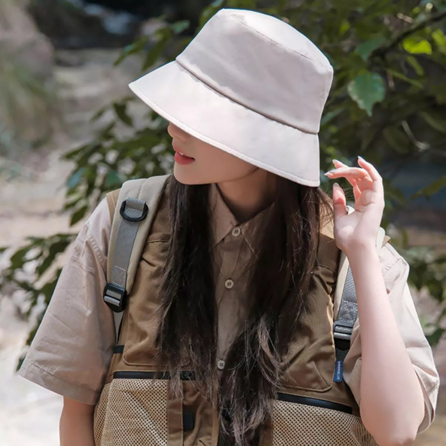 Sun Protection Bucket Hat Khaki / ONESIZE Apparel and Accessories