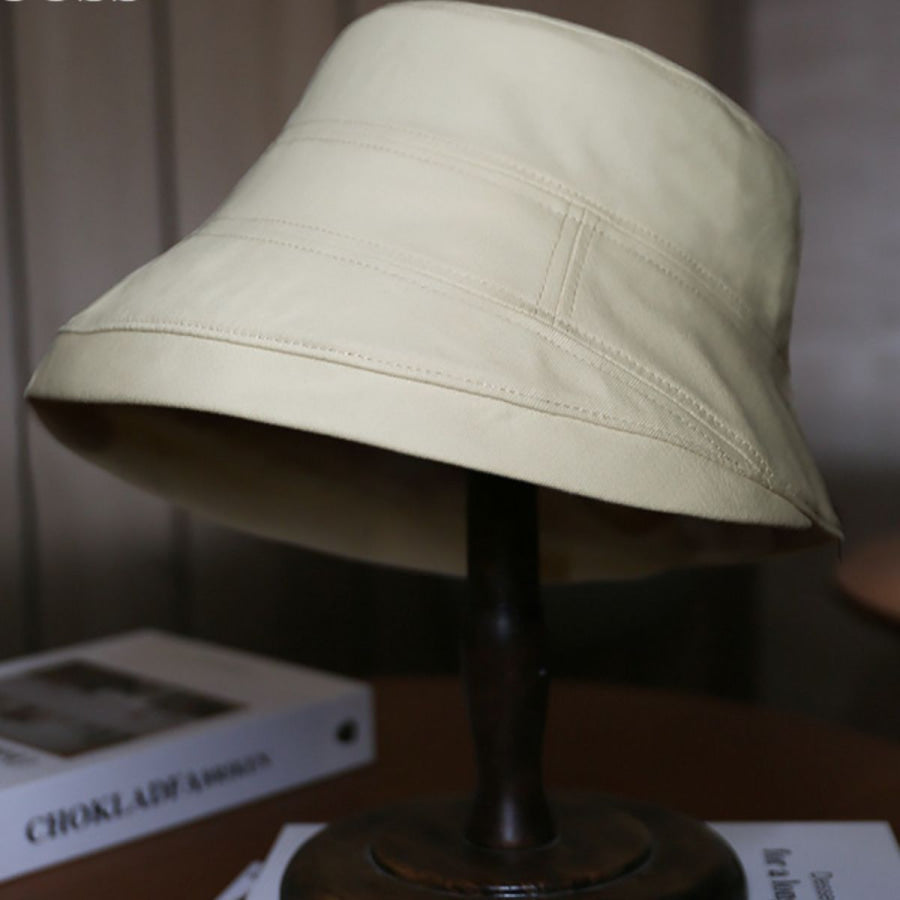 Sun Protection Bucket Hat Ivory / One Size Apparel and Accessories