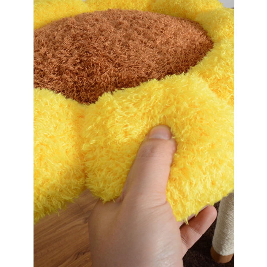 Sunflower Multi-Level Cat Tree & Condo Yellow / ONESIZE Apparel and Accessories