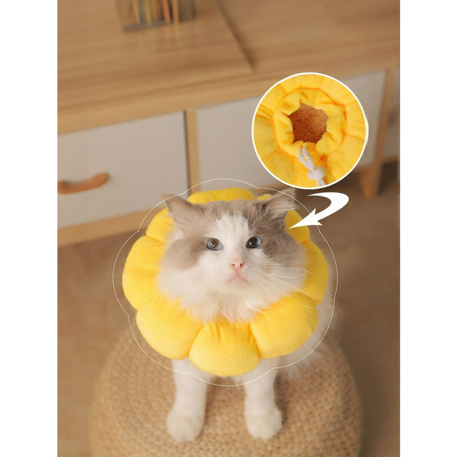 Sunflower Protective Pet Collar Apparel and Accessories