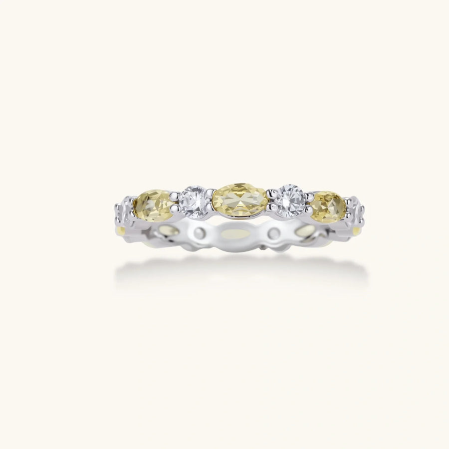 Sunshine Eternity Ring by Sandee Rain Boutique Rings