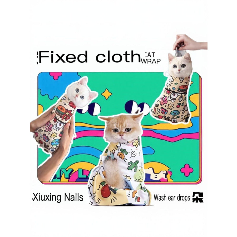 Super Absorbent Cartoon Pet Bath Towel Apparel and Accessories