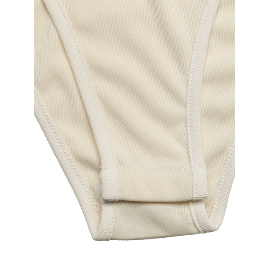 Surplice Cap Sleeve Bodysuit Apparel and Accessories