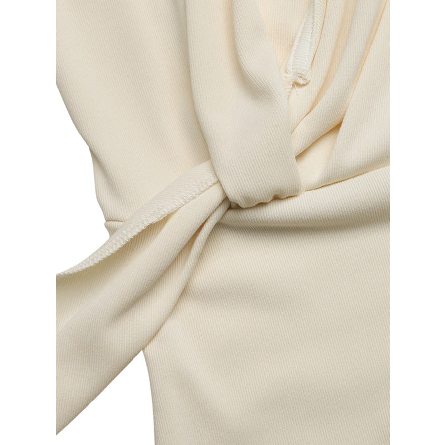 Surplice Cap Sleeve Bodysuit Apparel and Accessories