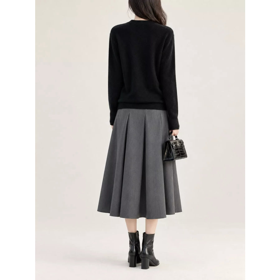 Surplice Long Sleeve Sweater Apparel and Accessories
