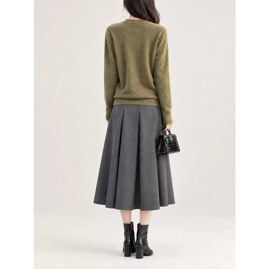 Surplice Long Sleeve Sweater Apparel and Accessories