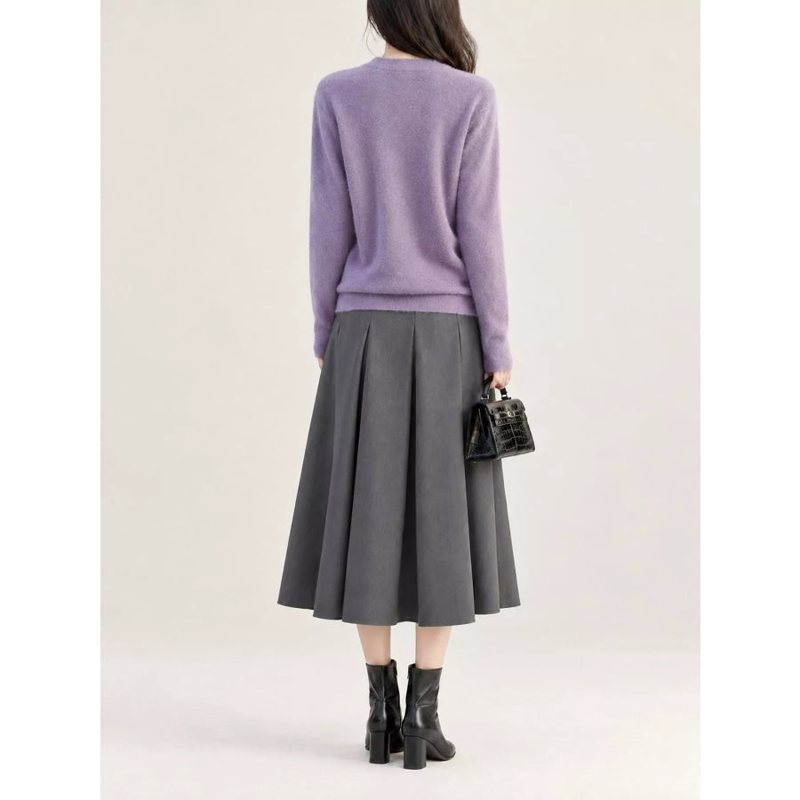 Surplice Long Sleeve Sweater Apparel and Accessories