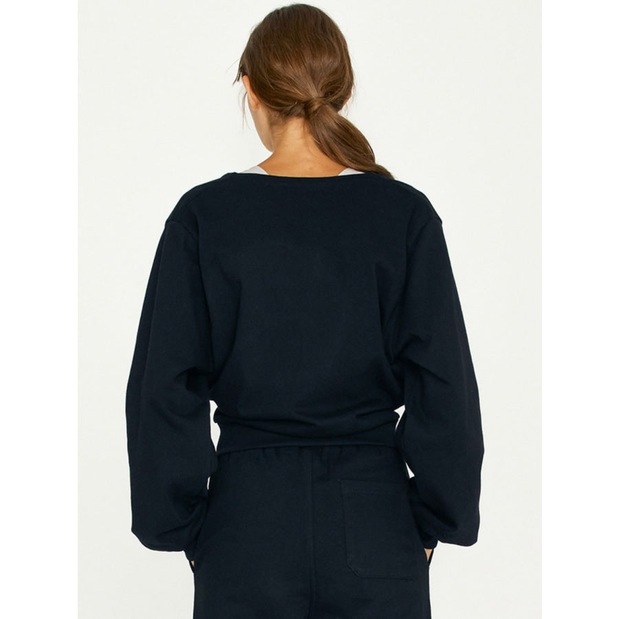 Surplice Long Sleeve Sweatshirt Apparel and Accessories