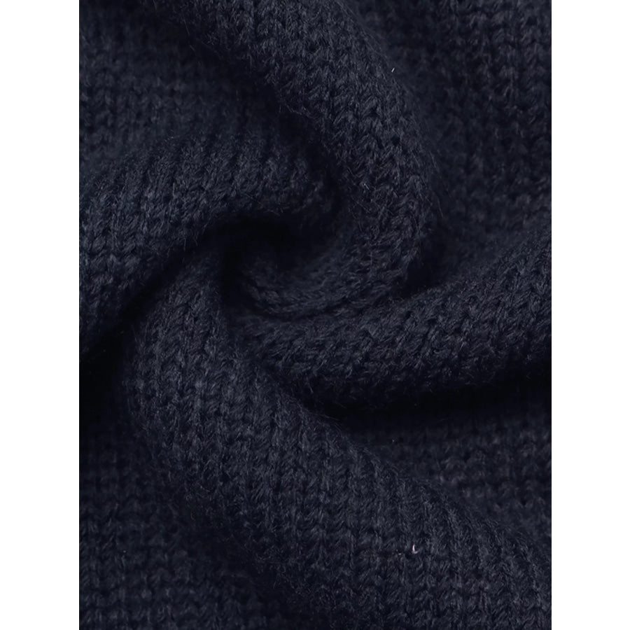 Swan Dropped Shoulder Sweater Apparel and Accessories