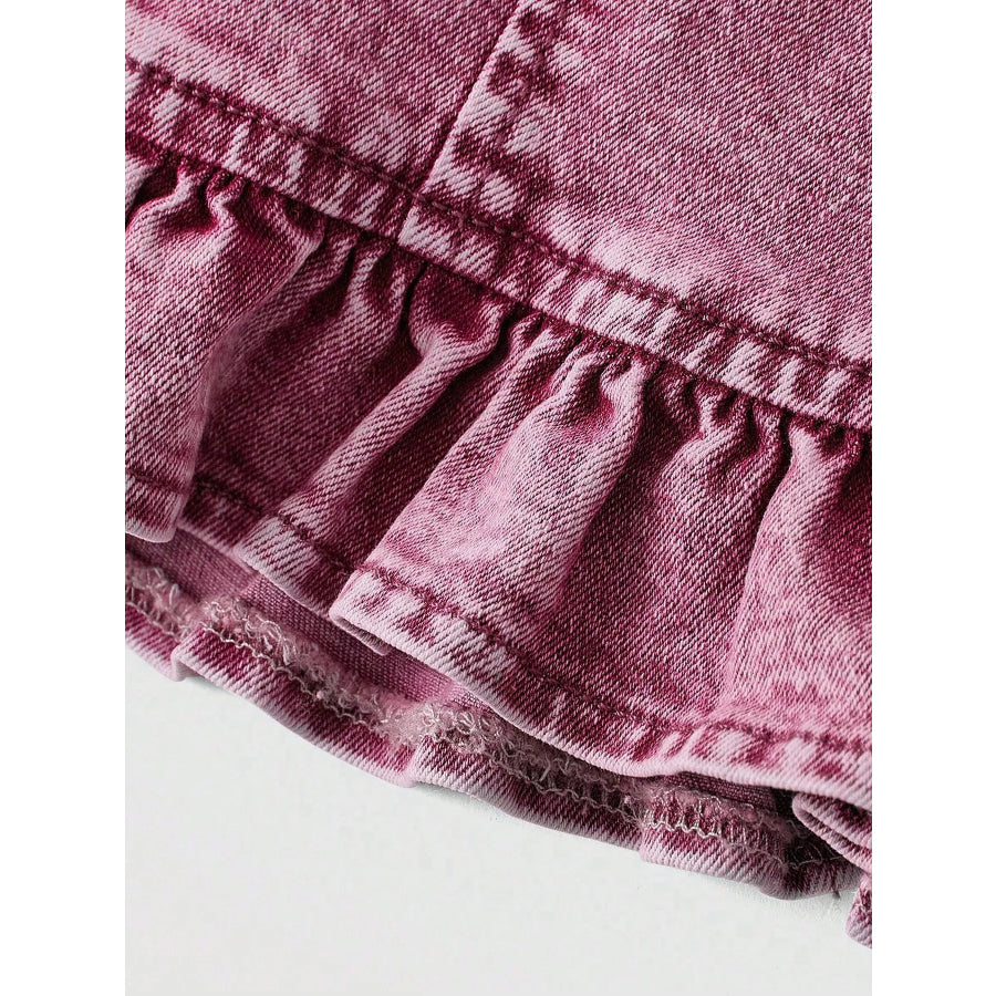 Sweetheart Neck Denim Cami Apparel and Accessories