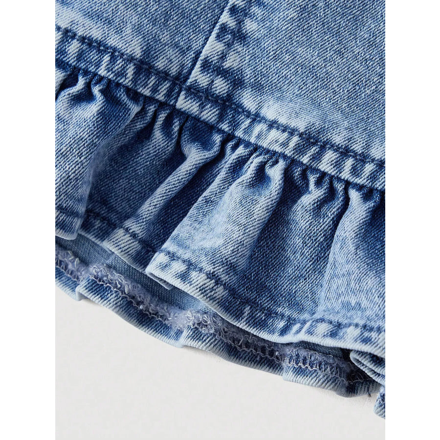 Sweetheart Neck Denim Cami Apparel and Accessories