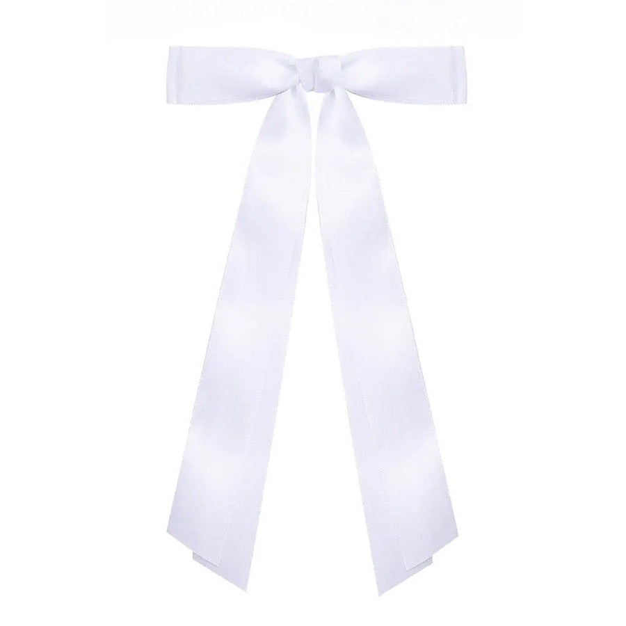 Take a Bow White Satin Hair - ETA 3/5 WS 600 Accessories