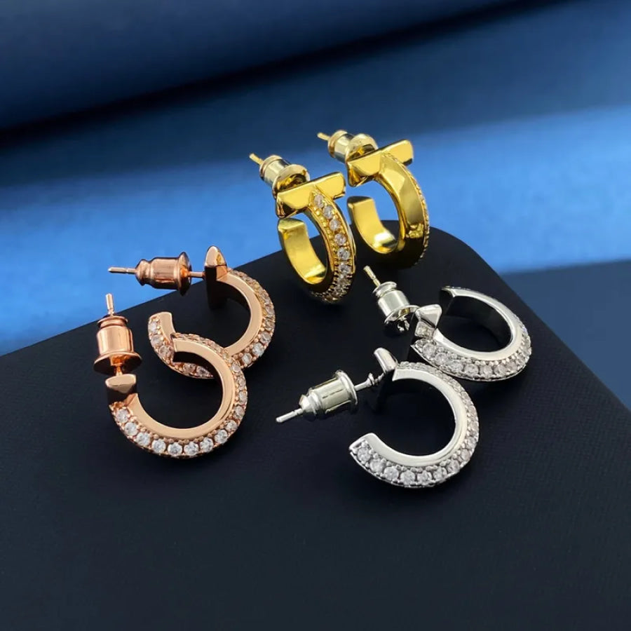 Tanya Huggie Hoops (Pre-Order) Earrings