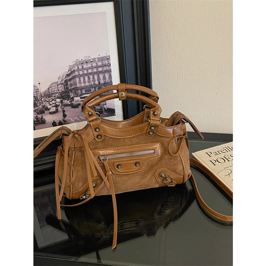 Tassel Leather Handbag Apparel and Accessories