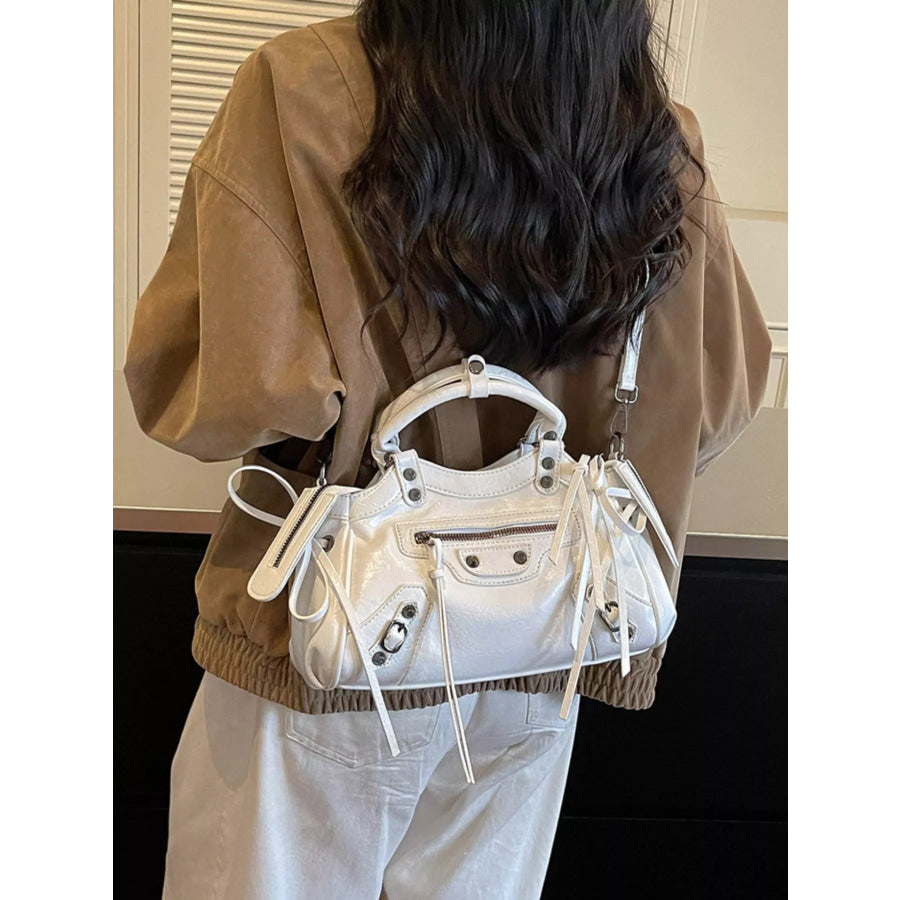 Tassel Leather Handbag Apparel and Accessories