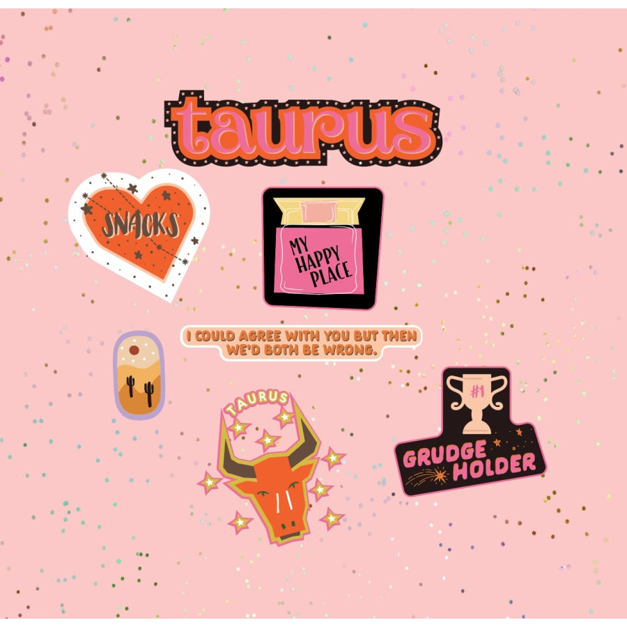 Taurus Astrological Sticker Sheet sticker