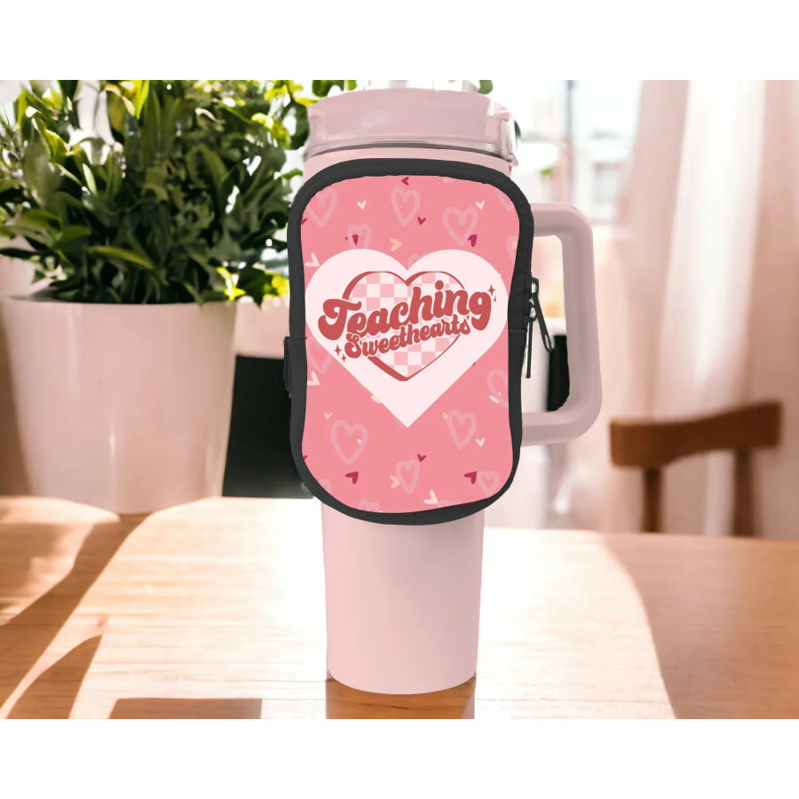 Teaching Sweethearts Zippered Pouch/Bag For 40oz Tumbler Tumbler