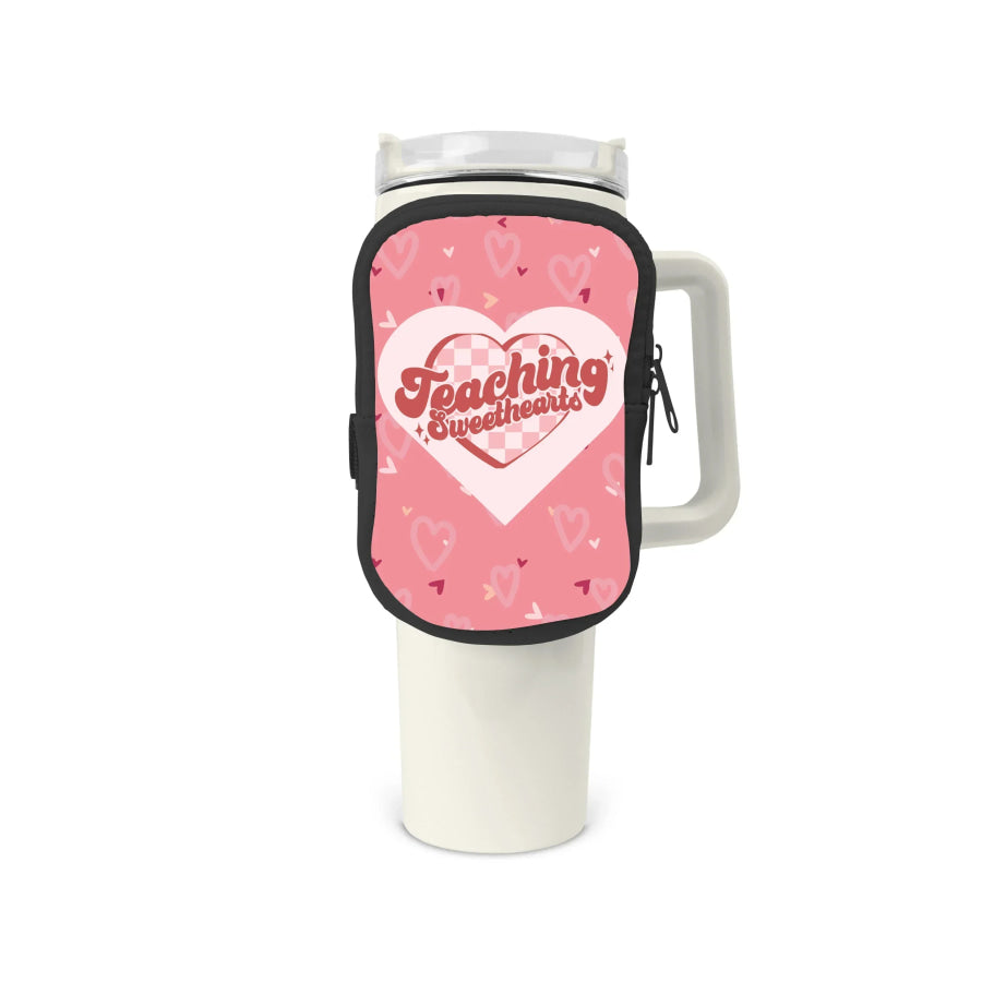 Teaching Sweethearts Zippered Pouch/Bag For 40oz Tumbler Tumbler