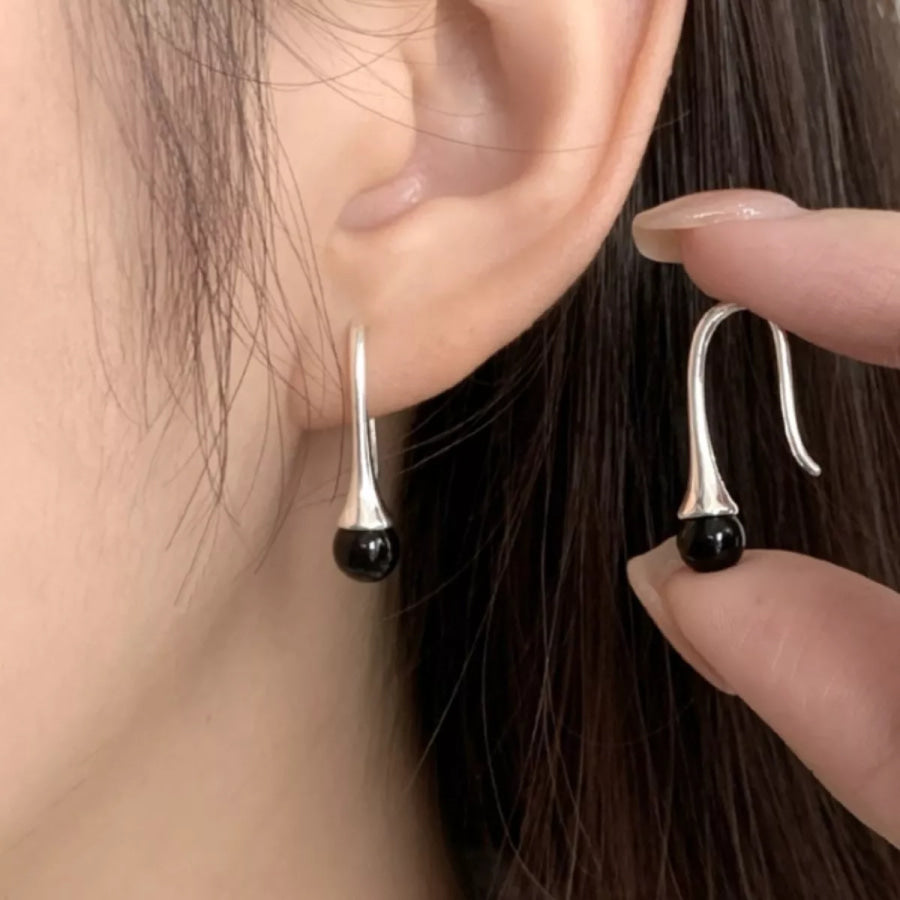 Teardrop Hook Earrings Apparel and Accessories