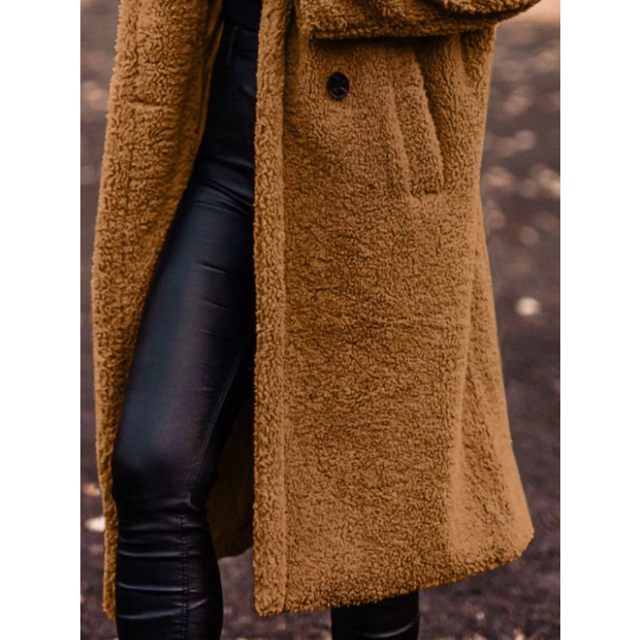 Teddy Bear Hooded Longline Outerwear Apparel and Accessories