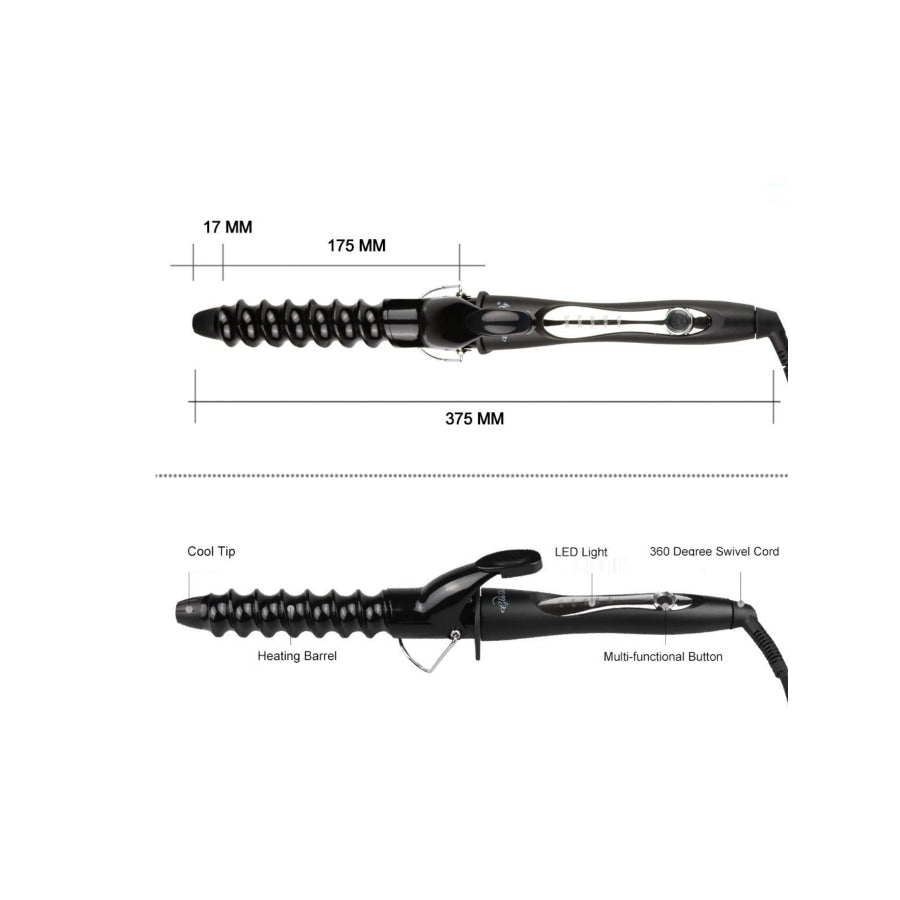 Temperature Control Curling Iron Apparel and Accessories