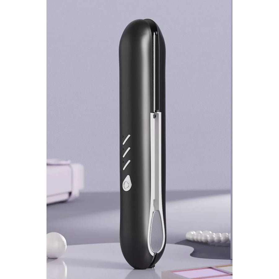 Temperature Control Hair Straightener Black / ONESIZE Apparel and Accessories