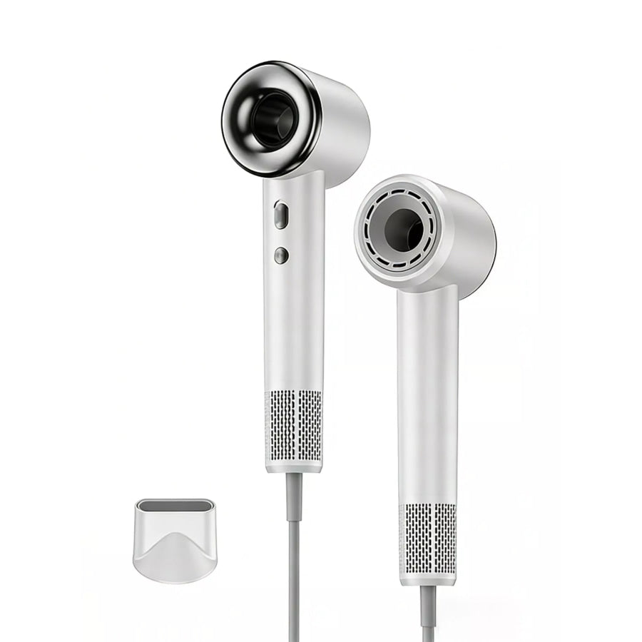 Temperature Control Household Hair Dryer White / European plug Apparel and Accessories