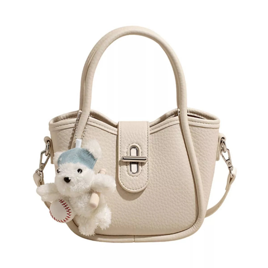 Textured Bucket Handbag Apparel and Accessories