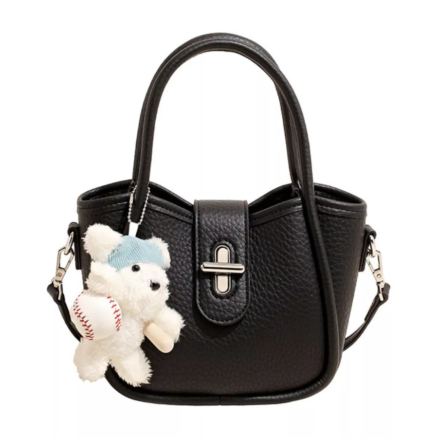 Textured Bucket Handbag Apparel and Accessories